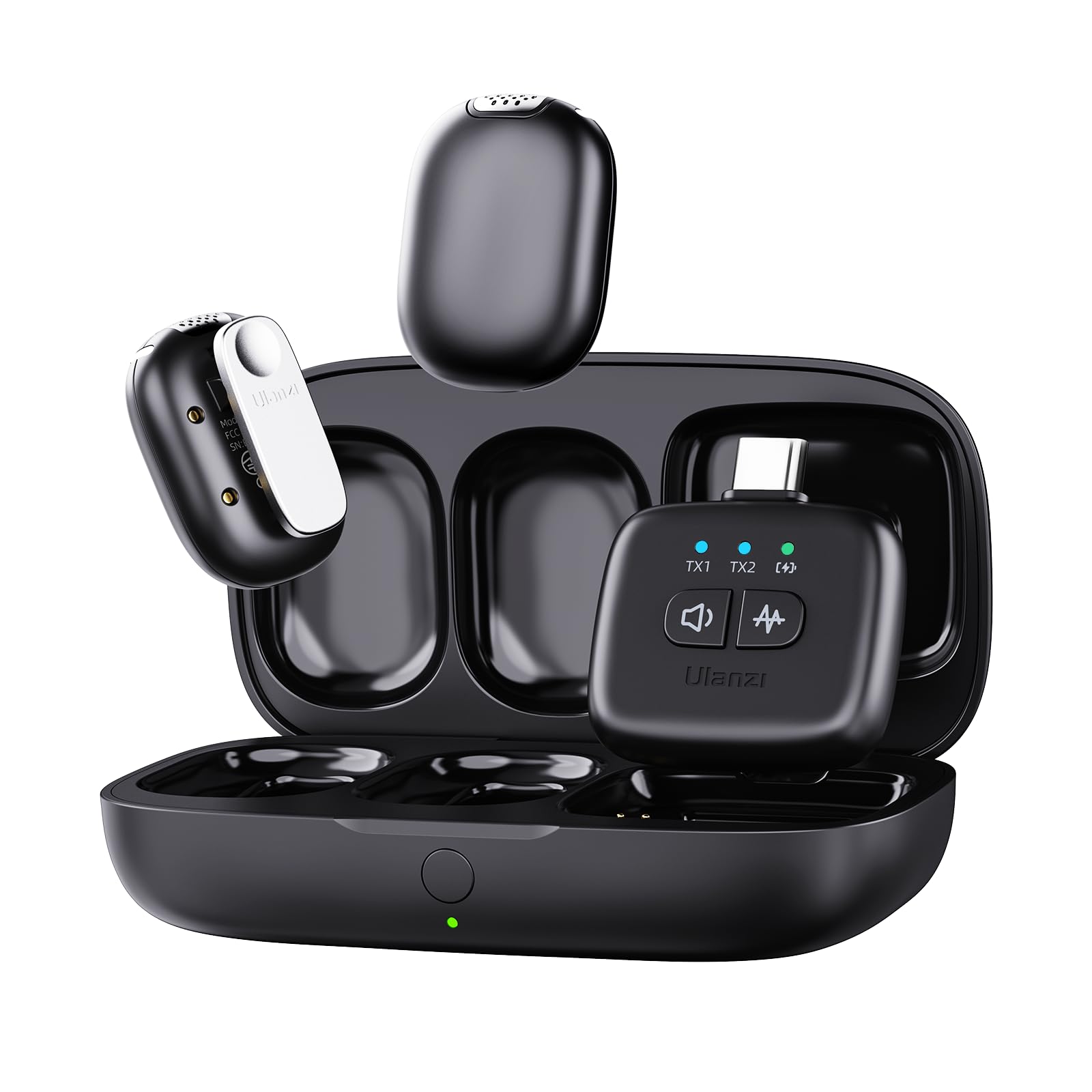 Version 1.0.0 Ulanzi A30 Wireless Lavalier Tiny Microphone - Image 1