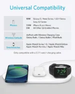 Anker PowerWave 3-in-1 Station with Watch Charging Cable Holder - Image 2