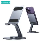 USAMS ZJ074 Aluminum Alloy 360 Rotating Folding Holder