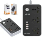 LDNIO SC3412 38W PD20W Power Strip 3 Socket Outlets and 3 QC 3.0 USB - Image 2