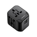 USAMS T55 12W Dual USB Universal Travel Adapter (US-CC173) - Image 3