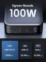 Ugreen PD 100W 4-Port USB Desktop Fast Charger #70870 - Image 3