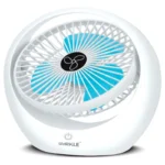 Sparkle Rechargeable Desk Fan 6 inch